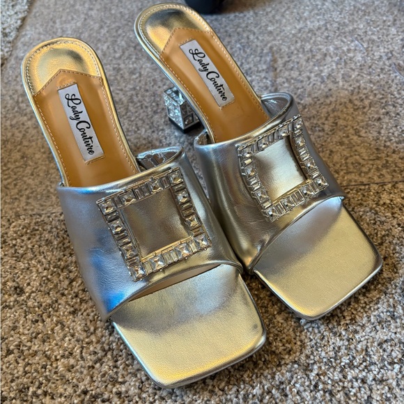Lady Couture Shoes - New Lady Couture Silver Women's Shoes